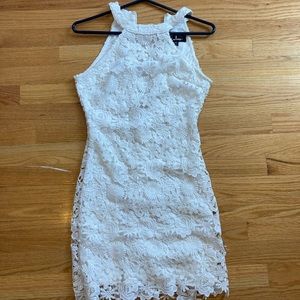 Adorable White Lulus Dress